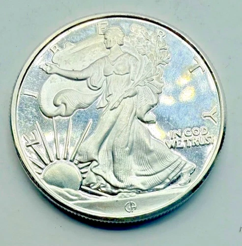 Great American Mint 1/2 oz .999 Fine Silver Walking Liberty