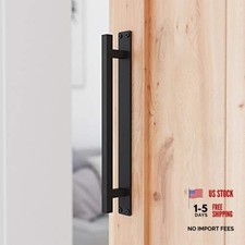 12 Rustic Barn Door Handle for Sliding Door, Heavy Duty Barn Door Pull,
