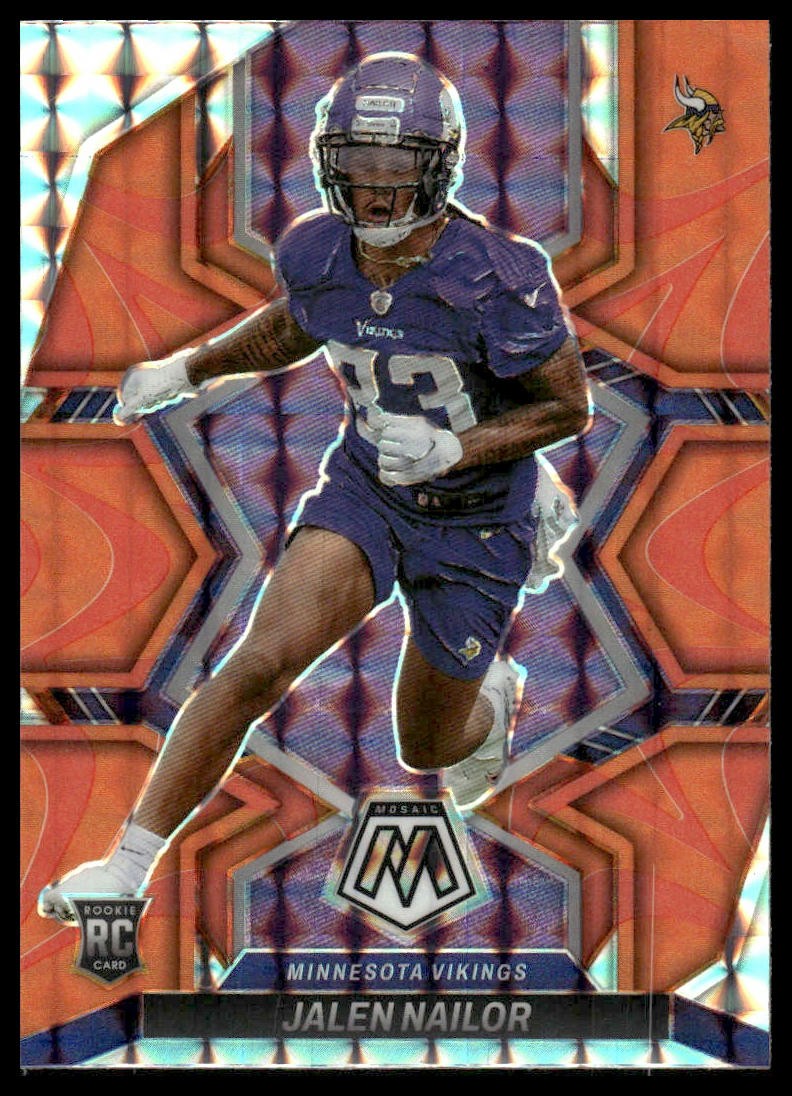 Jalen Nailor Panini Mosaic #347 Orange Reactive