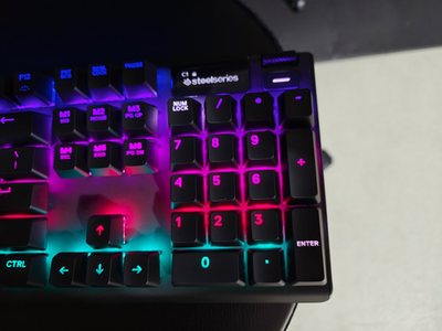 SteelSeries Apex Pro Gen 2 Full Size Mechanical OmniPoint Keyboard