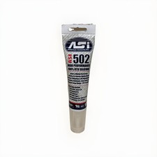 ASI 502 White Food Grade 100 RTV Silicone Sealant - 2.8 Oz Squeeze Tube 2 Pk 