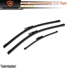 Scheibenwischer Set Passend für BMW 1er E81 E87 3PCS 500mm/500mm/280mm 3X Gummi