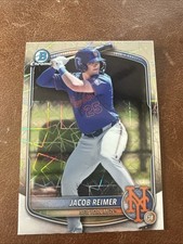 2025 Bowman Draft - Chrome Jacob Reimer #BDC-188 Laser Refractor (RC)