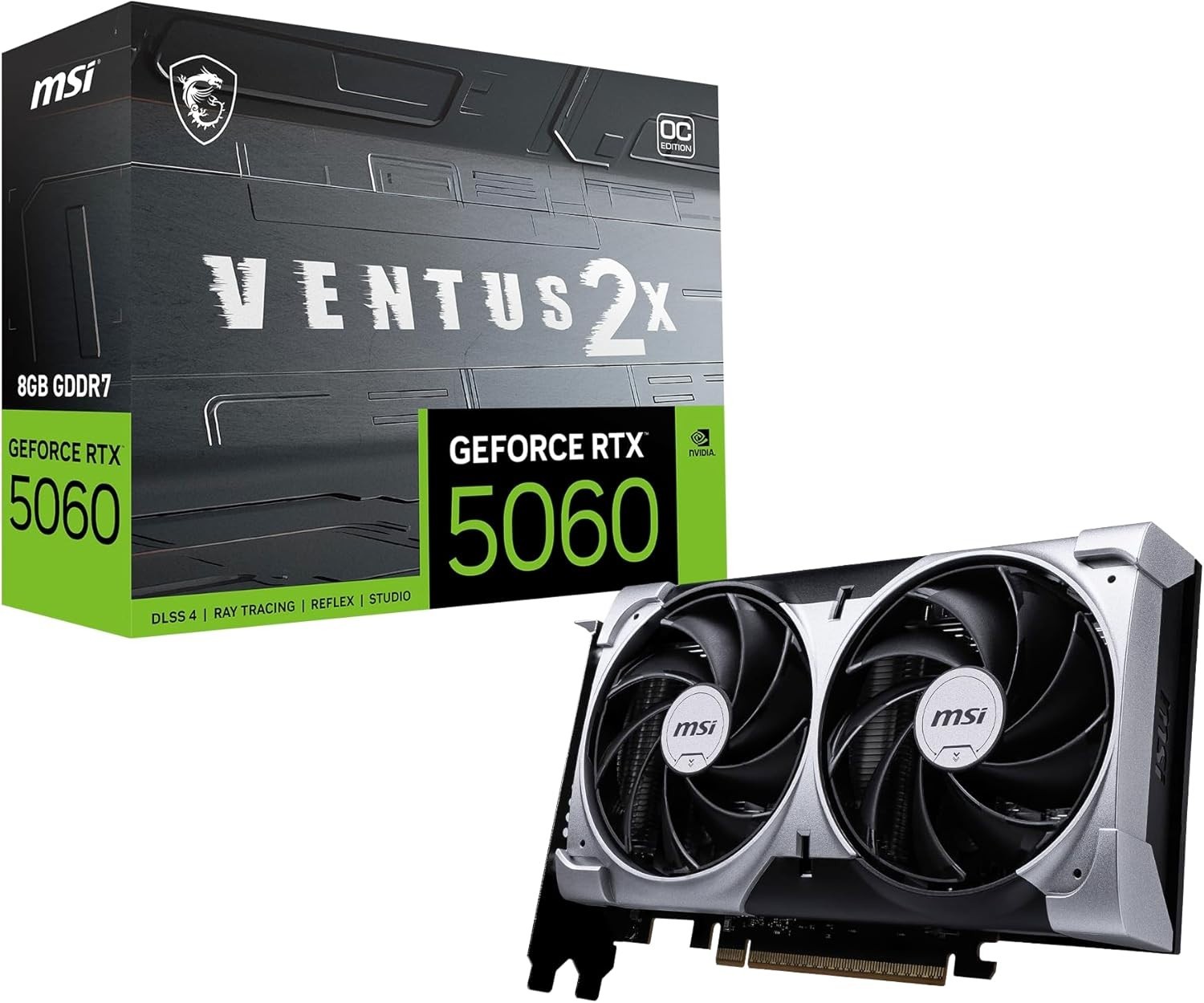 RTX 5060 8GB MSI Ventus 2X OC GDDR7 - Immagine 10