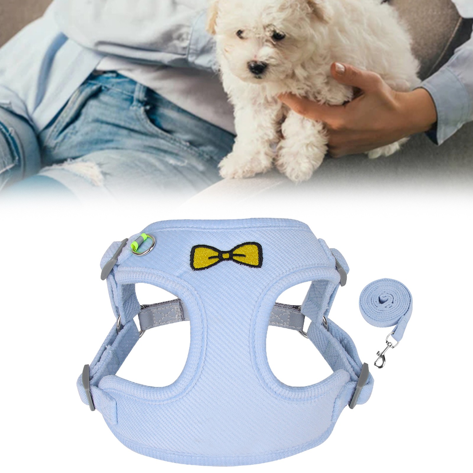 Reflective Dog Harness Lightweight Comfortable Vest For Small Dogs Excellent