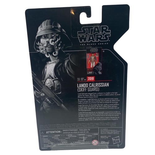 STAR WARS THE BLACK SERIES Archive Lando Calrissian Skiff Guard 6" Action Figure - Picture 3 of 7