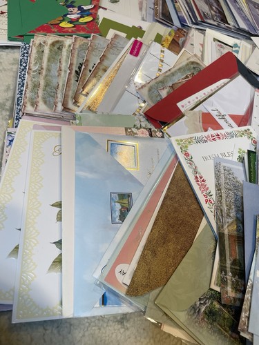 HUGE LOT OF GREETING CARDS Some Envelopes Some Vintage, New, Unused, Celebration - Picture 7 of 10