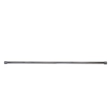 Adjustable Chrome Shower Rod 51 To 86 Inches Non Drilling Durable Design House