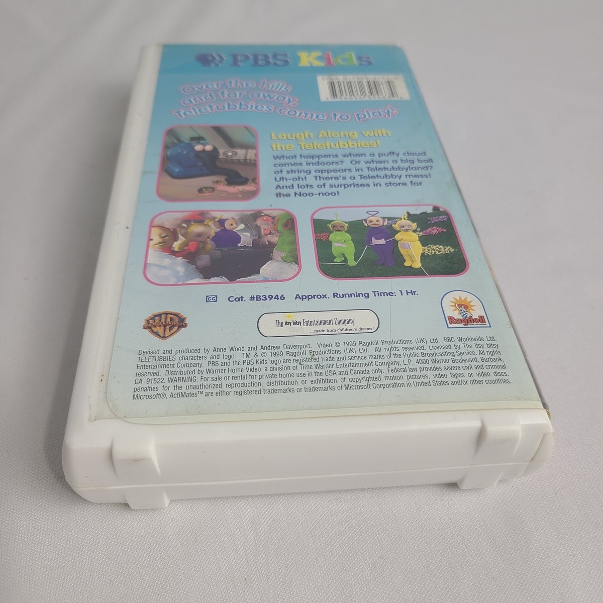 1999 PBS Kids Teletubbies Funny Day VHS Clamshell Case Children's