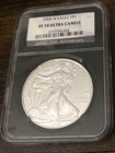 2008W American Silver Eagle PF70 Ultra Cameo NGC