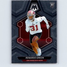 2024 Panini Mosaic Renardo Green Rookie #358 San Francisco 49ers