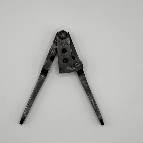 COLT'S PATENT Vintage Rare 2 Cavity Lead Bullet Mold  Antique Civil War