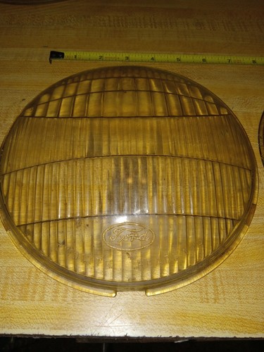 Vintage Ford Twolite Headlight Lens Concave 7 7/8 Diameter - Bild 2 von 6
