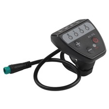 Ebike Display Meter Controller 36V 48V with 5Pins Connector for Scooters