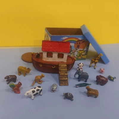 dolls house 1:12th Noah's Ark - Image 1 of 4