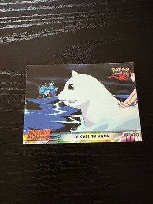 Topps Pokémon Mewtwo Strikes Back Movie Animation A Call to Arms #16