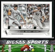 Tanner Banks / Bennett Sousa RCOM, RC 2022 Topps Update #US146 RC