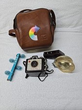 Kodak Brownie Holiday Flash Camera, w/Kodalite Midget Flasholder w/Diffuser Bag