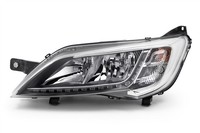 Peugeot Boxer Scheinwerfer Links LED DRL Chrom 14- Fahrer Nahe Seite N/S OEM