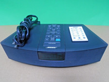 Bose Wave Radio AM FM Stereo Digital Alarm Clock Bundled Remote AWR1-1W