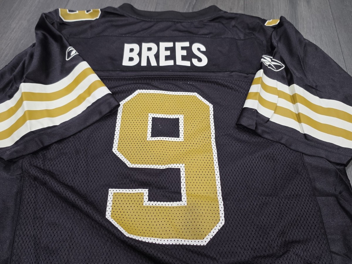 New Orleans Saints Drew Brees Reebok NFL Equipment Throwback
