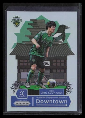 2025 Panini Prizm K League #10 Chul-Soon Choi Downtown