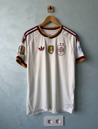 Spain 2026 Away Football Shirt adidas Originals Jersey Champion Patches Men M