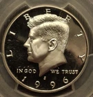 Verified 1996-S SILVER Proof  PCGS PR69DEEPCAM Mirror Finish, Near Perfect Coin