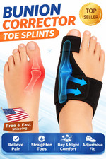 Bunion Corrector Silicon Orthopedic Big Toe Bunion Splint Straightener Separator
