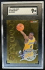 1996-97 Hoops Kobe Bryant Rookies Rookie RC #3 Lakers SGC 9