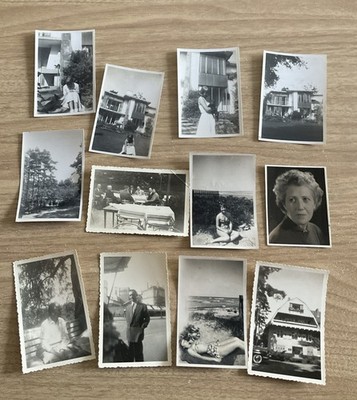 Konvolut 18 Fotos davon einige signiert von Lene Bonnat