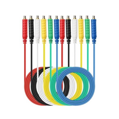 Sumnacon Magnetic Jumper Wires - 6pc Silicon Soft Flexible Magnetic Leads for...