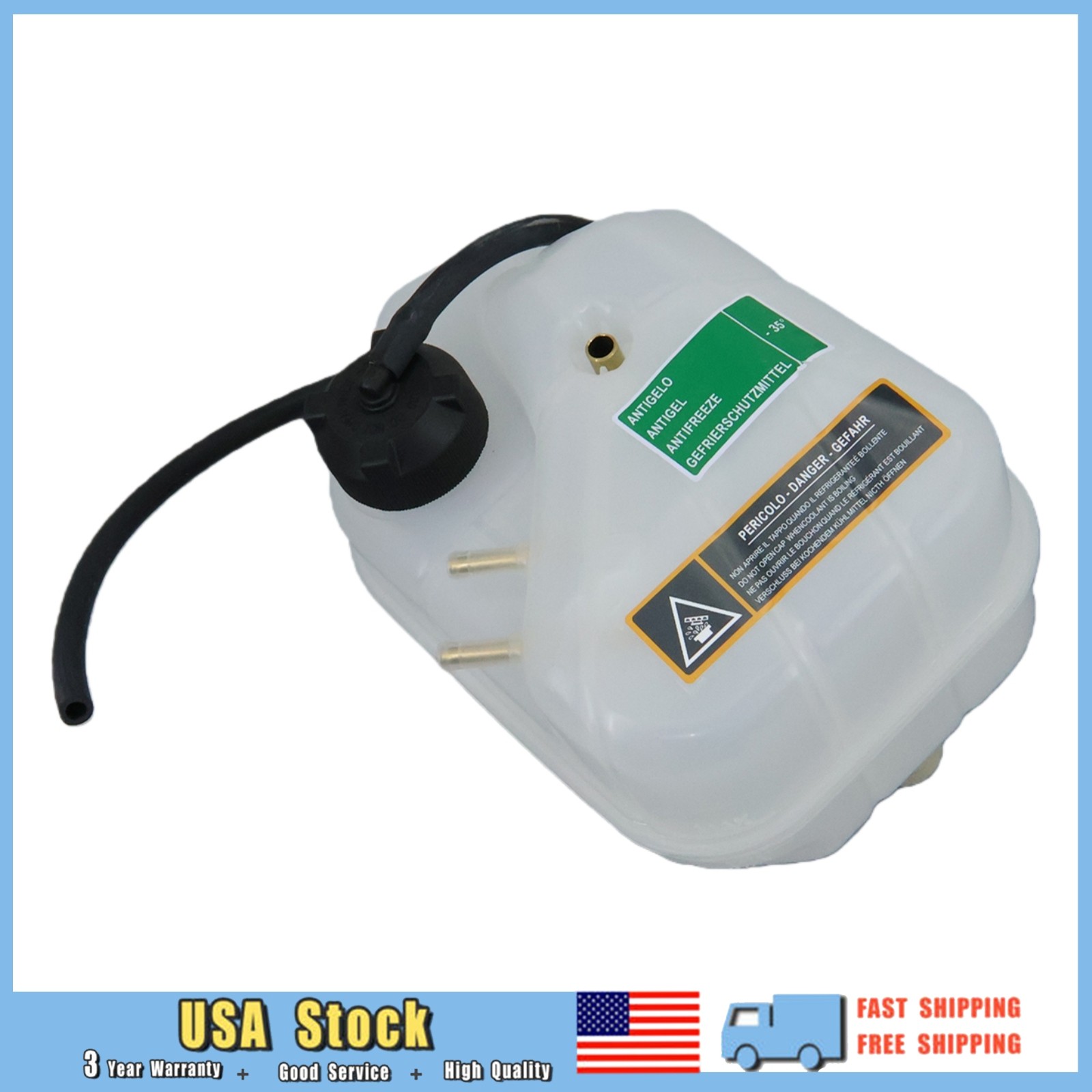 Coolant Expansion Tank For Maserati GranTurismo 2007-2017+ 4.2L 4.7L 296547