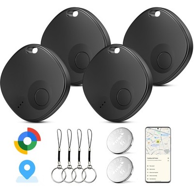 Android Tracker Tags, 2026 New Smart Tags-4 Pack Android, Bluetooth Tracking ...