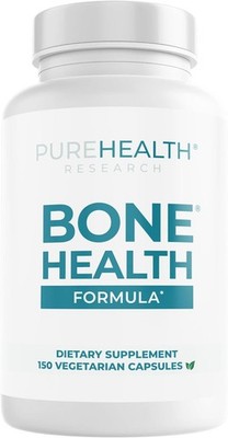 PUREHEALTH RESEARCH Bone Health Formula - for Bones, Joint & Skeletal Wellness