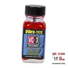 30 ml Bottle with Brush Cap Applicator,Red,213 30 milliliters VC-3 Threadmate