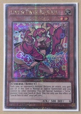 Live Twin Ki-Sikil RA04-DE035 Quarter Century Secret Rare 1st Ed