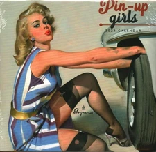 Pin Up Girls Calenar, Paperback by Carousel Calendars (EDT), Like New Used, F...