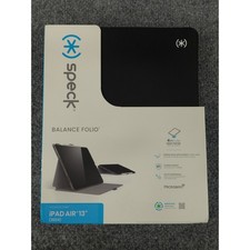 Speck Balance Folio iPad Air 13 Case 2024 Black 150526-D143 New