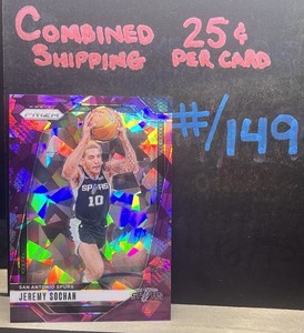 その他 JEREMY SOCHAN SPURS PRIZM AUTO PSA10 Jeremy Sochan 2022-23 Panini NBA Revolution Rookie Autographs RC