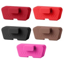 OBD Protective Cover Diagnostic Port Cover Silicone Secure Vibration-Resistant
