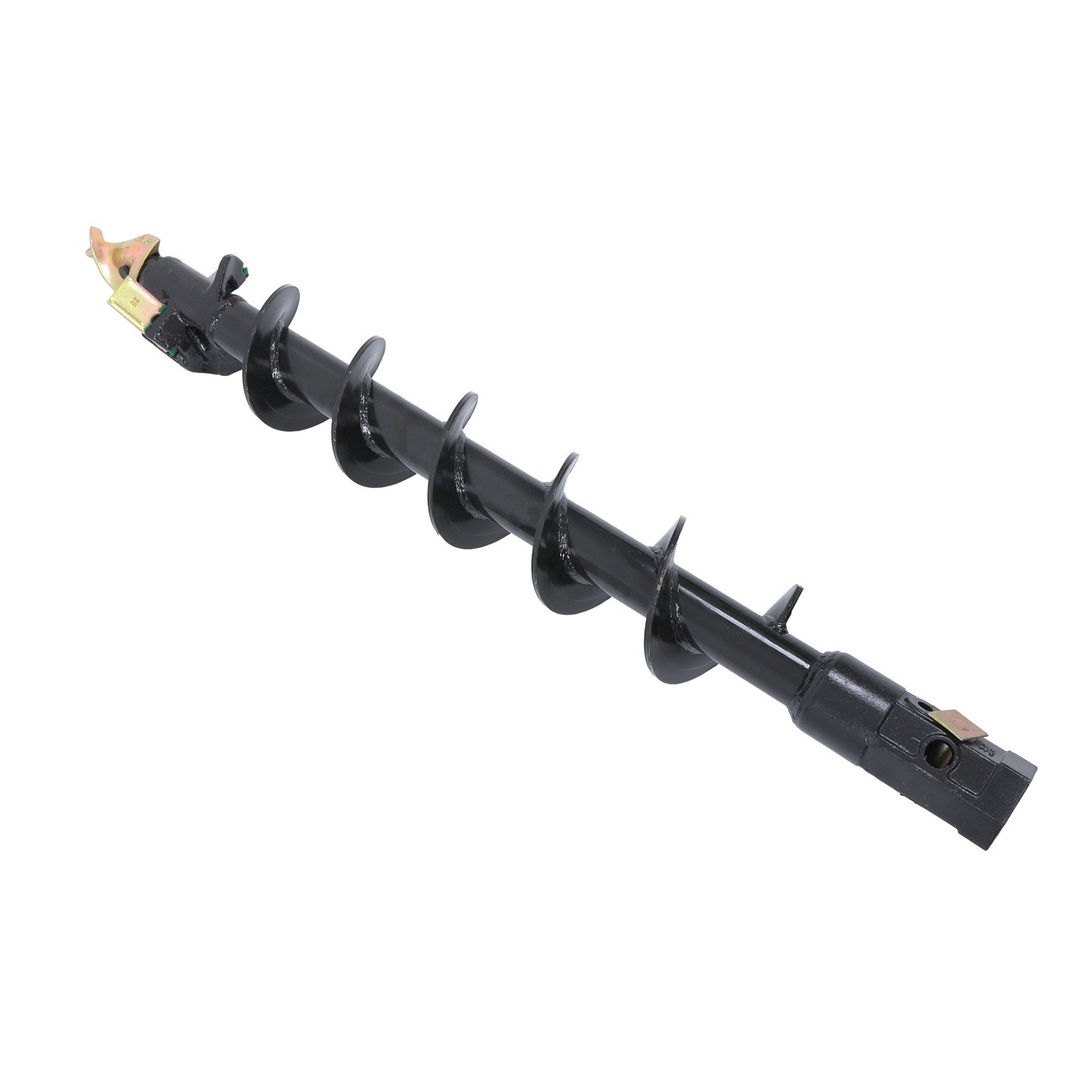 2" Hex Drive 6" x 48" Auger Bit for Skid Steer Post Hole Digger Heavy Duty