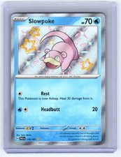 SLOWPOKE 116/091 PALDEAN FATES HOLO