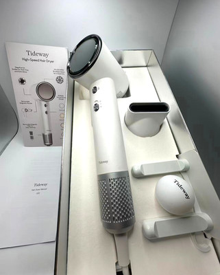 New Sealed Tideway High Speed Hair Dryer C01 Negative Ion Emitter For Anti-Frizz