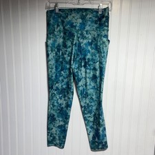 Athleta Salutation Stash High Rise 7/8 Pocket Leggings Tie Dye Yoga Medium