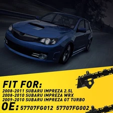 2PCS Front Right Left & Bumper Support Bracket Fit 2008-2011 Subaru Impreza