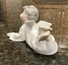LLADRO Matte Porcelain Figurine “Angel Thinking” w/Dots On Clothes 1964-1970 — photo 3