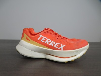 Adidas Terrex Agravic Speed Ultra Shoes Mens 8 Orange Running Sneaker Trail