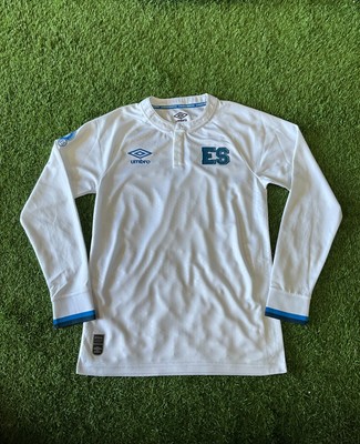 Umbro El Salvador Men's L/S Away Jersey 21/22 (defective) - White
