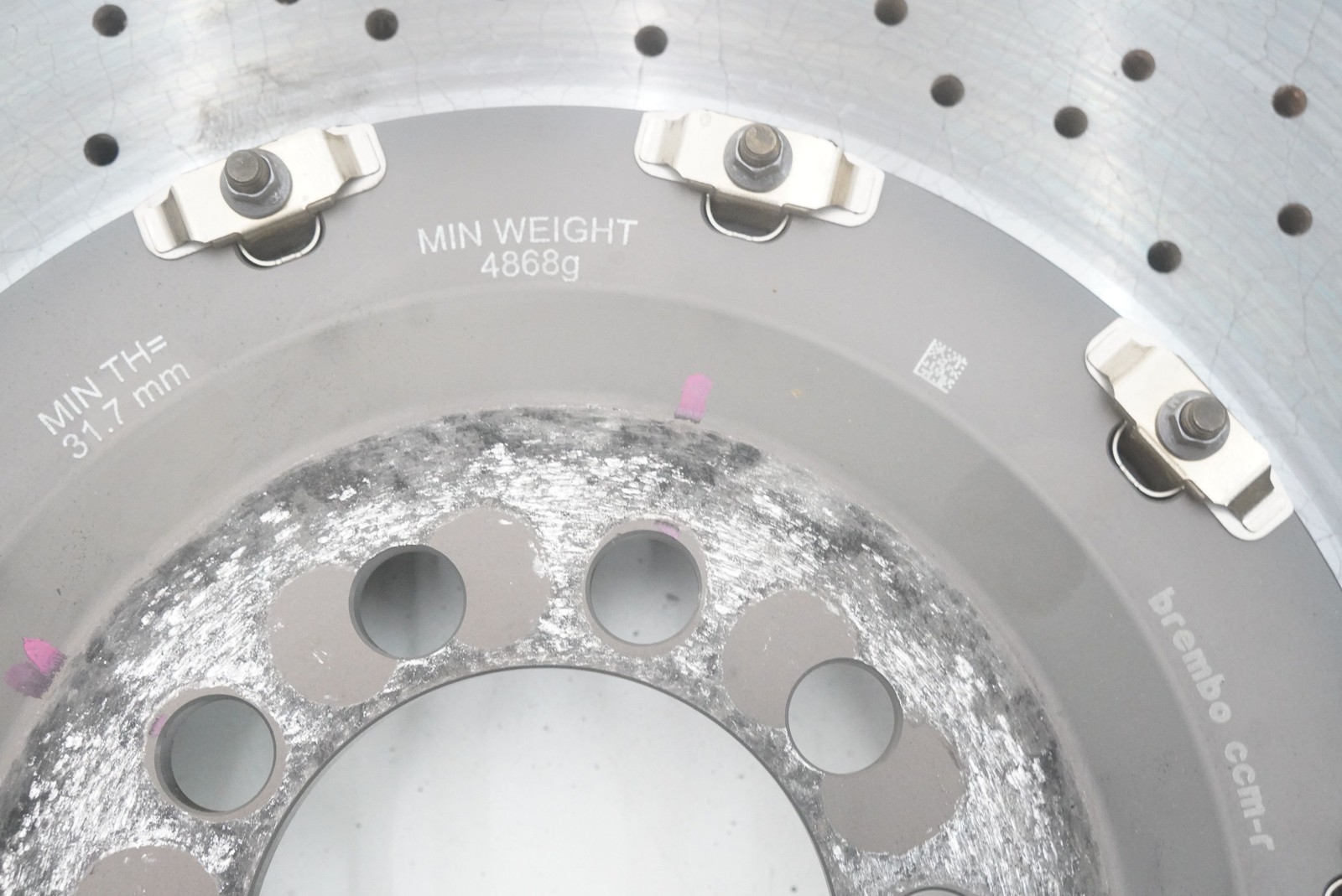 Ferrari 296 Challenge 2025 Rear Left Brake disc P/N 954158